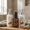 Shea Coconate Shampoo & Hyaluron Treatment Conditioner & Tressénova High Porosity Hair Oil